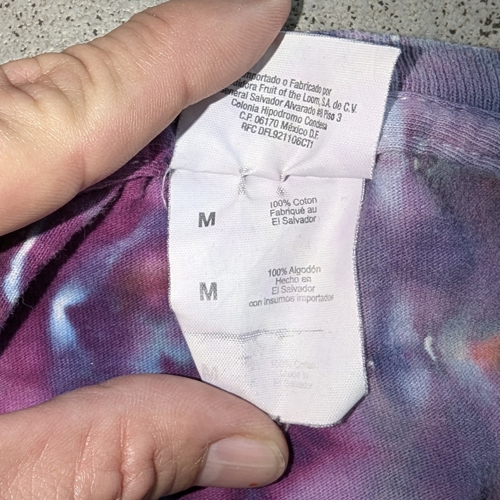 Multicolor Tie-Dye Long Sleeve Top - Picture 7 of 10